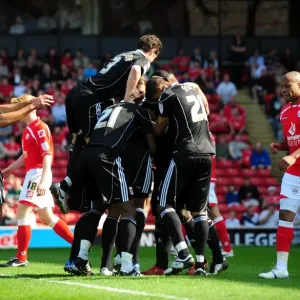 Marvin Elliott Scores the Thrilling Opener: Championship Clash at Oakwell Stadium (Barnsley vs. Bristol City, 09/04/2011) Marvin Elliott Scores the Thrilling Opener: Championship Clash at Oakwell Stadium (Barnsley vs. Bristol City, 09/04/2011)