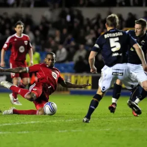 Marvin Elliott's Sliding Effort: Millwall vs. Bristol City, Championship 2011 Marvin Elliott's Sliding Effort: Millwall vs. Bristol City, Championship 2011
