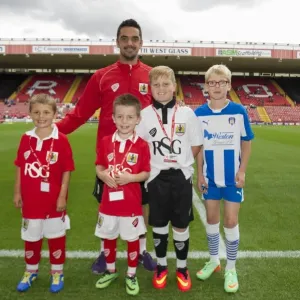 Mascots in Action: Bristol City vs. Colchester United, Ashton Gate, 2014 Mascots in Action: Bristol City vs. Colchester United, Ashton Gate, 2014