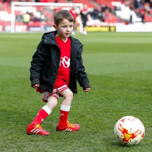 Bristol City and Cardiff City Mascots Pre-Match Warm-Up Print