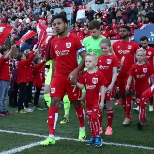 Mascots Leading the Way: Bristol City vs Barnsley, Sky Bet Championship