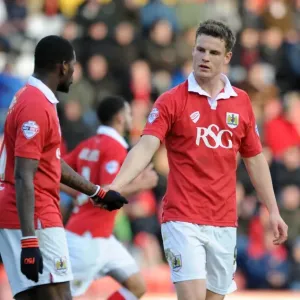 Matt Smith in Action: Bristol City vs Notts County, Sky Bet League One Matt Smith in Action: Bristol City vs Notts County, Sky Bet League One