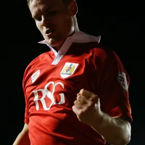 Matt Smith Scores the Opener: Bristol City Leads Gillingham in Johnstones Paint Trophy Final