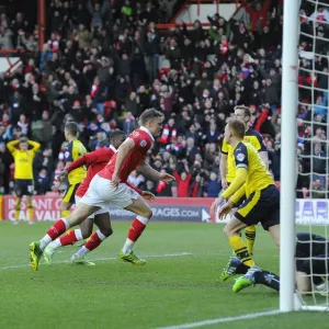 Matt Smith's Euphoric Goal Celebration: Bristol City's Thrilling Victory over Fleetwood Town in Sky Bet League One at Ashton Gate
