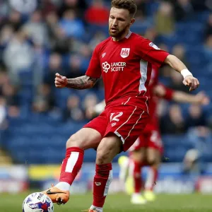 Matt Taylor in Action: Blackburn Rovers vs. Bristol City, Sky Bet Championship (17/04/2017)