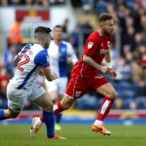 Matt Taylor vs Craig Conway Clash: Blackburn Rovers vs Bristol City Championship Showdown, Ewood Park, 2017