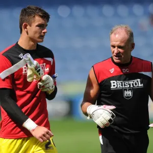 Max O'Leary and David Coles of Bristol City: A Pre-Match Conversation at Hillsborough Stadium (Sheffield Wednesday vs. Bristol City, Sky Bet Championship)