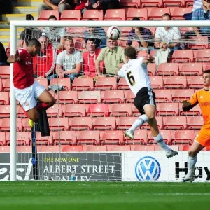 Championship Football Print: Mellis Scores the Decider