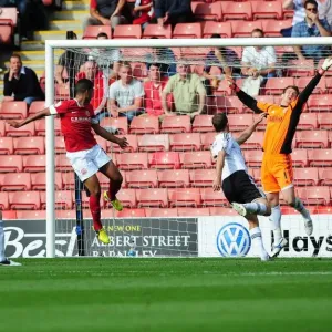 Mellis Scores the Decisive Goal Print