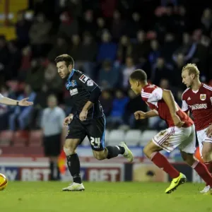 Michael Doughty in Action: Bristol City vs Stevenage, Sky Bet League One Michael Doughty in Action: Bristol City vs Stevenage, Sky Bet League One