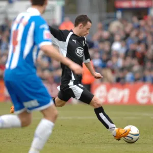 Michael McIndoe in Action Print - Bristol City vs Colchester United