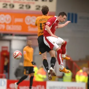 Michael McIndoe in Action for Bristol City Against Hull City