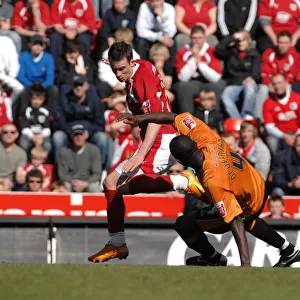 Michael McIndoe in Action: Bristol City vs. Wolverhampton Wanderers