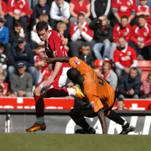 Michael McIndoe in Action: Bristol City vs. Wolverhampton Wanderers