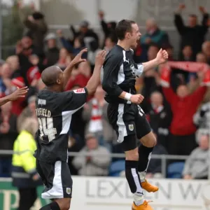 Michael McIndoe Print - Colchester United vs Bristol City Celebration