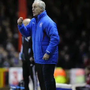 Mick McCarthy Leads Ipswich Town Against Bristol City in Championship Clash, January 2013