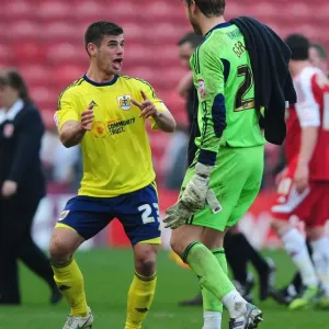 Middlesbrough vs. Bristol City: Edwards and Gerken in Action at Riverside Stadium, 2012 Middlesbrough vs. Bristol City: Edwards and Gerken in Action at Riverside Stadium, 2012
