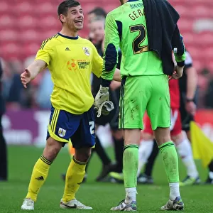 Middlesbrough vs. Bristol City: A Football Rivalry - Edwards and Gerken's Battle at Riverside Stadium, 2012