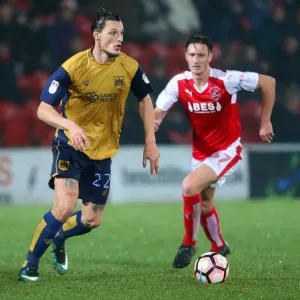 Print of Milan Djuric in Action, Bristol City vs Fleetwood Town Print of Milan Djuric in Action, Bristol City vs Fleetwood Town