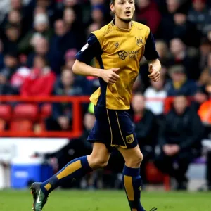 Milan Djuric in Action: Nottingham Forest vs. Bristol City, Sky Bet Championship 2017 Milan Djuric in Action: Nottingham Forest vs. Bristol City, Sky Bet Championship 2017