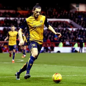 Milan Djuric Charges Forward: Nottingham Forest vs. Bristol City, Sky Bet Championship (January 2017) Milan Djuric Charges Forward: Nottingham Forest vs. Bristol City, Sky Bet Championship (January 2017)