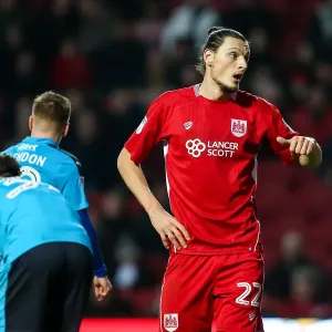 Milan Djuric's Frustration: Bristol City vs Fleetwood Town, FA Cup Third Round Proper Milan Djuric's Frustration: Bristol City vs Fleetwood Town, FA Cup Third Round Proper