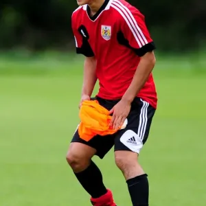 Print of Miles John in Training at Bristol City's Failand Ground