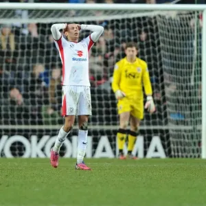 MK Dons Dele Alli Missed Goal Print MK Dons Dele Alli Missed Goal Print