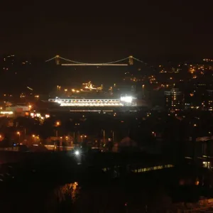 Ashton Gate Stadium Nighttime Print Ashton Gate Stadium Nighttime Print