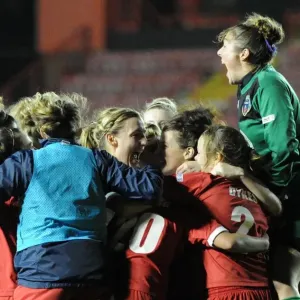 Print of Nail-Biting Victory at Ashton Gate Stadium Print of Nail-Biting Victory at Ashton Gate Stadium