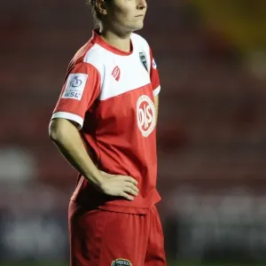 Natalia Pablos Sanchon Print - Bristol Academy FC vs. FC Barcelona Natalia Pablos Sanchon Print - Bristol Academy FC vs. FC Barcelona