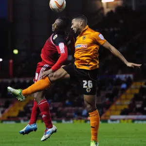 Neil Danns vs. David Davis: A Battle for High Ball Supremacy - Bristol City vs. Wolves Neil Danns vs. David Davis: A Battle for High Ball Supremacy - Bristol City vs. Wolves