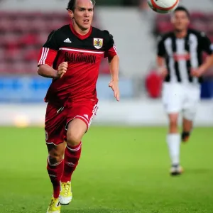 Neil Kilkenny of Bristol City in Action Against Dunfermline Athletic, August 1, 2012 Neil Kilkenny of Bristol City in Action Against Dunfermline Athletic, August 1, 2012