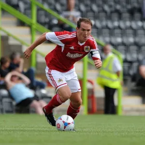 Neil Kilkenny of Bristol City in Action Against Forest Green Rovers - Preseason 2013 Neil Kilkenny of Bristol City in Action Against Forest Green Rovers - Preseason 2013