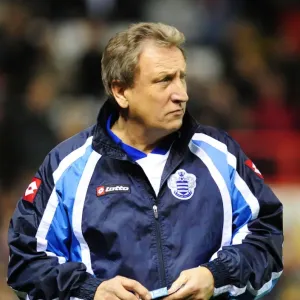 Neil Warnock Leads QPR Against Bristol City in Npower Championship Clash at Ashton Gate, October 2010
