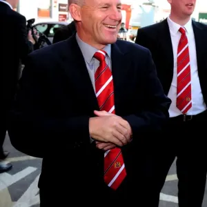 New Manager Steve Coppell Embraces Ecstatic Bristol City Fans at Ashton Gate Stadium, 2010 New Manager Steve Coppell Embraces Ecstatic Bristol City Fans at Ashton Gate Stadium, 2010
