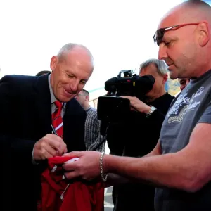 Print of Steve Coppell at Ashton Gate Stadium, 2010