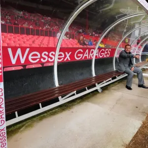 Newly Branded Dugouts Print at Ashton Gate Stadium