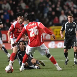 Nick Carle in Action: Charlton Athletic vs. Bristol City Nick Carle in Action: Charlton Athletic vs. Bristol City