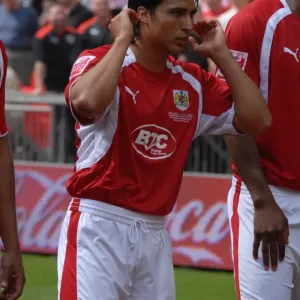 Nick Carle's Euphoric Celebration: Bristol City's Play-Off Final Triumph