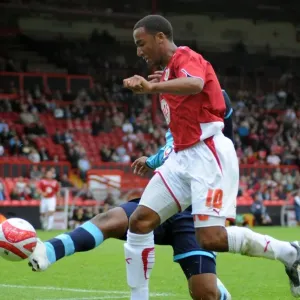 Nicky Maynard in Action: Bristol City vs Wycombe Wanderers Nicky Maynard in Action: Bristol City vs Wycombe Wanderers