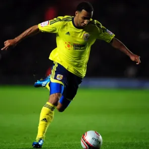 Nicky Maynard Print at St Marys Stadium Nicky Maynard Print at St Marys Stadium