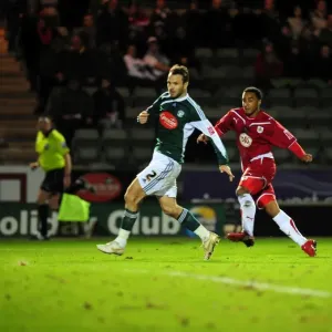 Nicky Maynard Scores Brace: Plymouth Argyle vs. Bristol City, Championship 2010 Nicky Maynard Scores Brace: Plymouth Argyle vs. Bristol City, Championship 2010