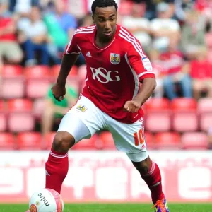 Nicky Maynard Print - Bristol City vs Ipswich Town 2011
