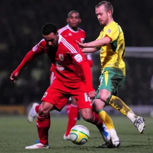 Nicky Maynard vs David Fox Print, Carrow Road 14/03/2011