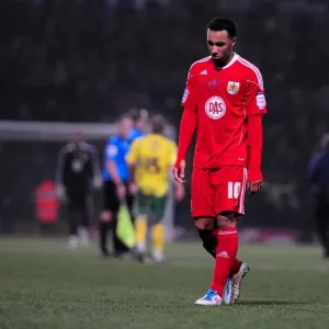 Nicky Maynard Print, Championship Match Photograph