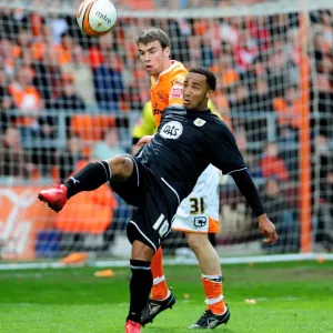 Nicky Maynard's Elegant Flick: Blackpool vs. Bristol City, Championship 2010