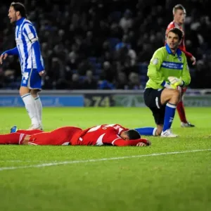 Nicky Maynard Print - 14/01/2012 Football Image