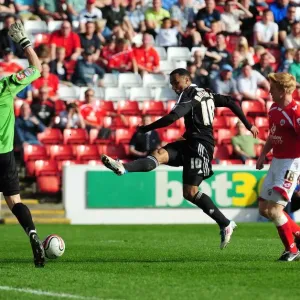 Nicky Maynard's Near-Miss: Barnsley vs. Bristol City, Championship, 09/04/2011 Nicky Maynard's Near-Miss: Barnsley vs. Bristol City, Championship, 09/04/2011