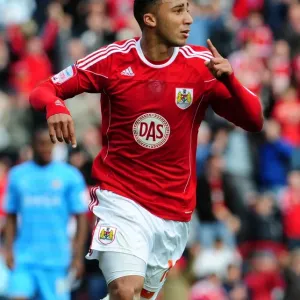 Nicky Maynard Solo Goal Print - Bristol City Championship Victory Nicky Maynard Solo Goal Print - Bristol City Championship Victory